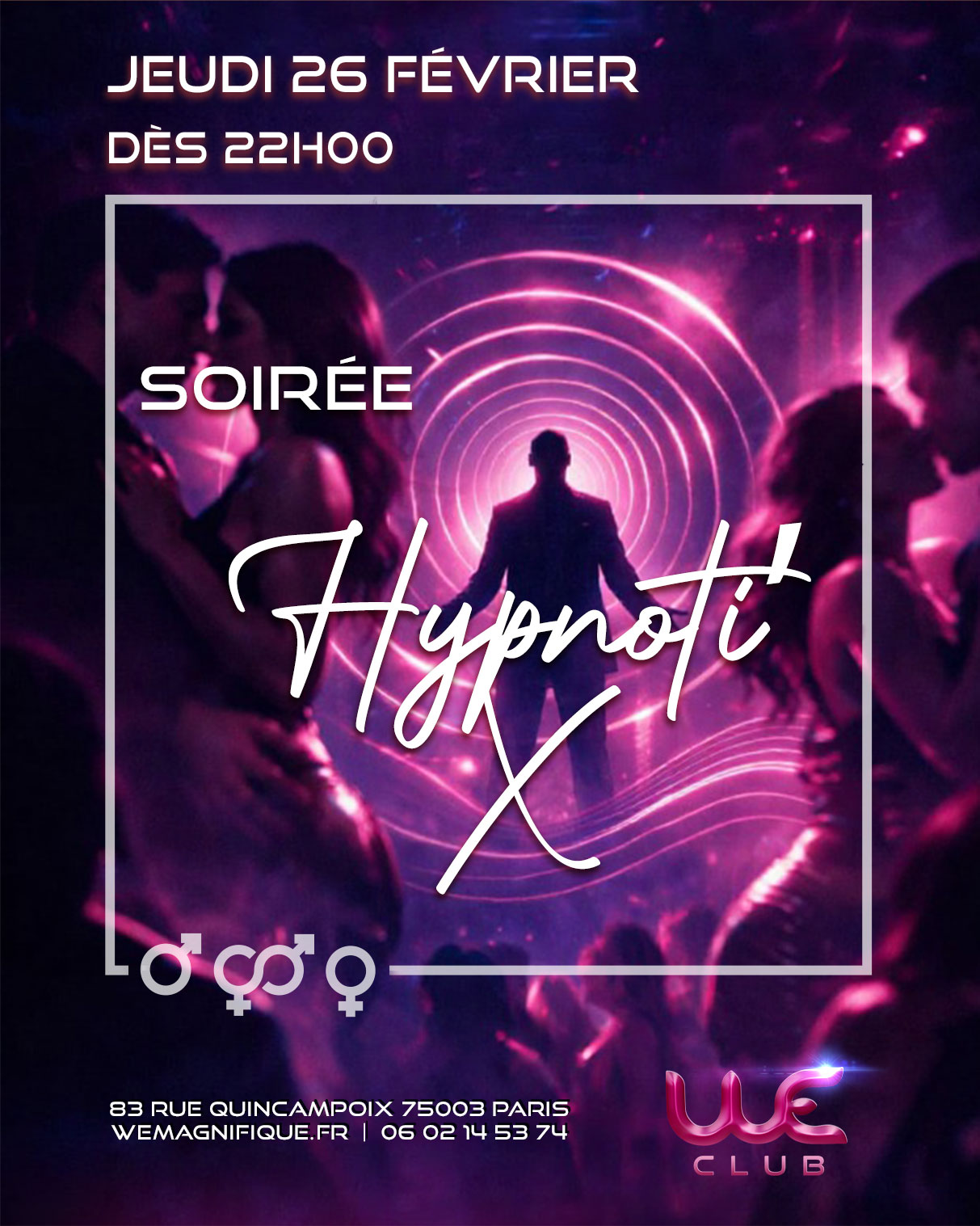 HYPNOTI’X : On débranche le cerveau, on allume les sens! (Février 2026)